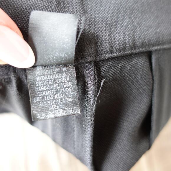 St John Pants Womens 10 Black Dress Trousers Tailored Work Career Office - Picture 5 of 11